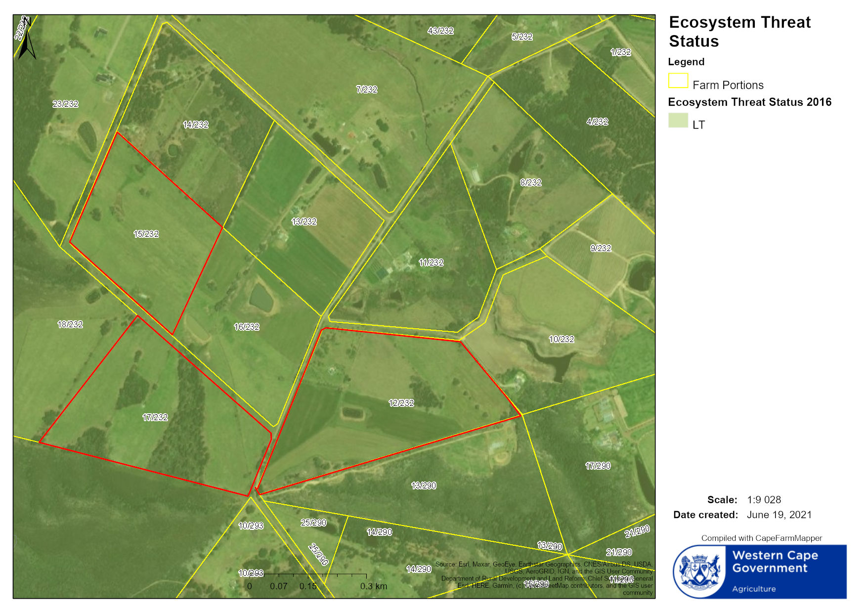S24G for Portion 17 of the Farm Redford 232 Eco Route